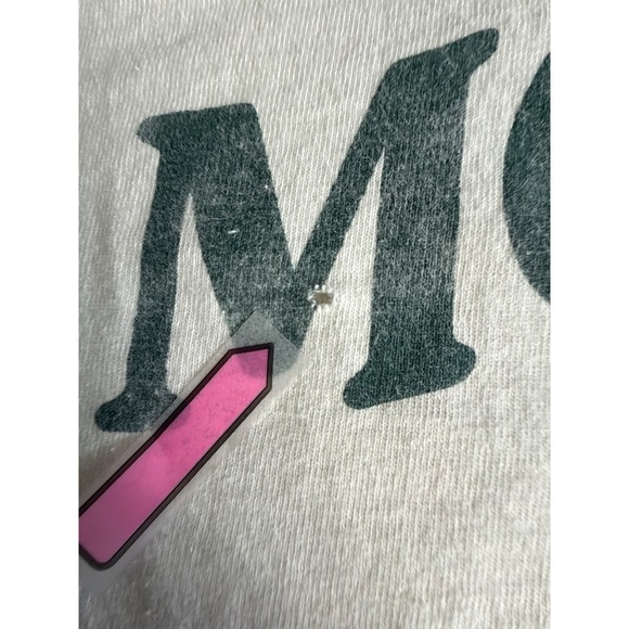 Vintage 90s Montana Tee‎ Size L Single Stitch Green Cuff Gorpcore 1993 USA Made - Picture 6 of 11